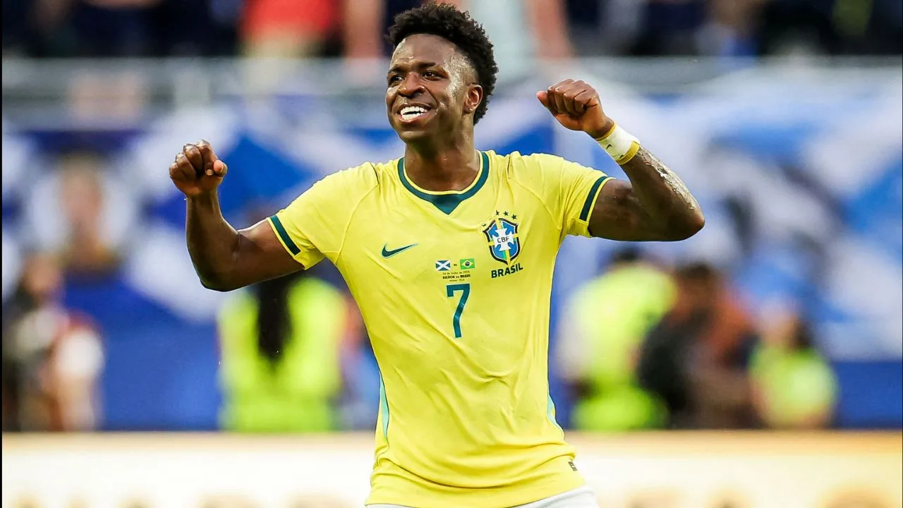 WATCH: Vinicius Jr equals legends Ronaldo, Rivaldo, Romario with THIS feat as Brazil hammer Scotland 3-0 to m - India.Com