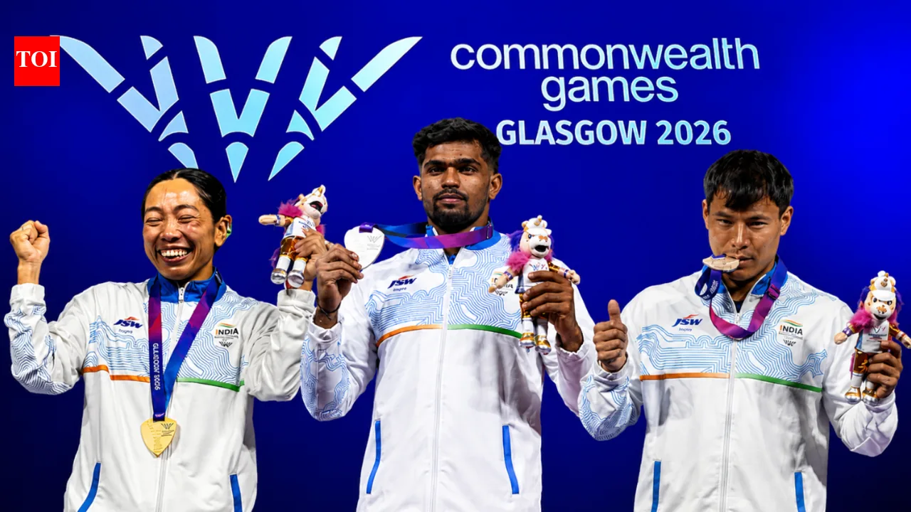 Commonwealth Games 2026 medal table: Where India stands after Mirabai Chanu's golden hat-trick in Glasgow