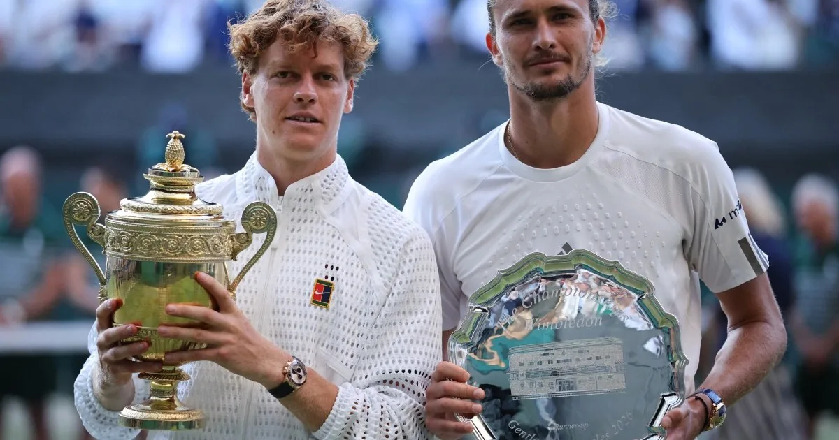 ‘This one means a lot’: Sinner savours Wimbledon win after French Open disappointment