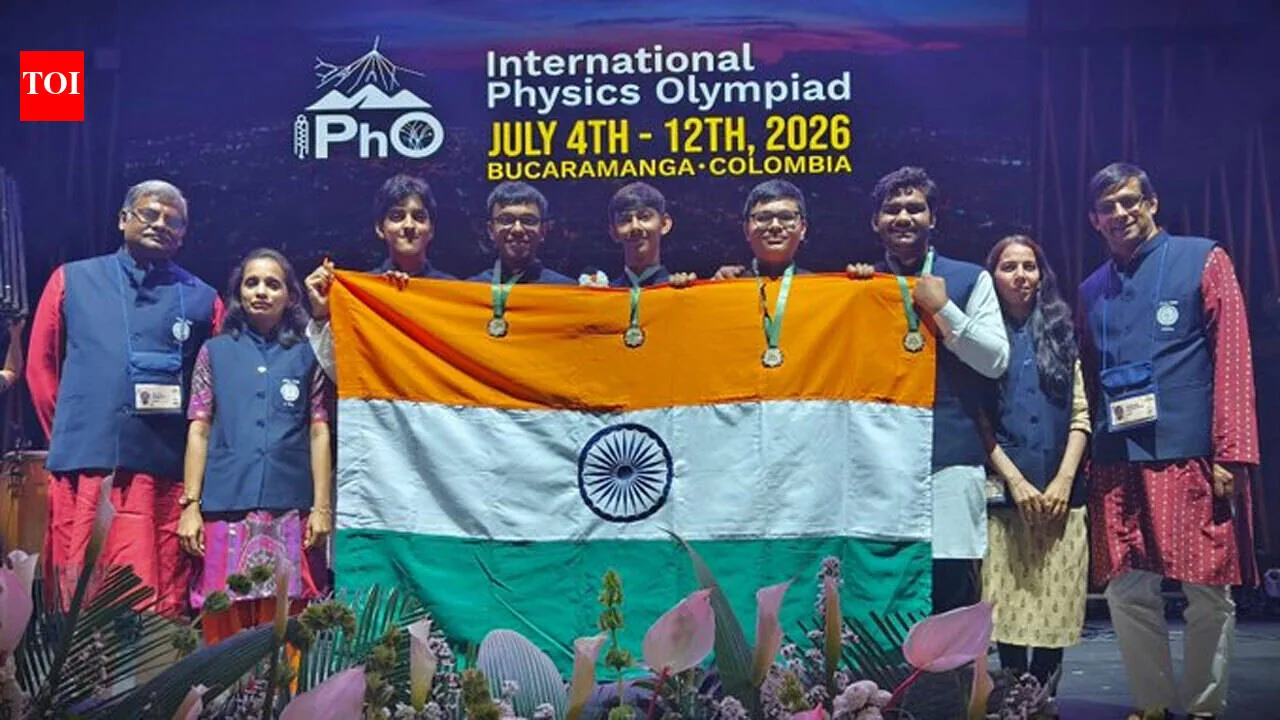 PM congratulates Indian contingent on winning Gold Medals at the 56th International Physics Olympiad (IPhO) 2026