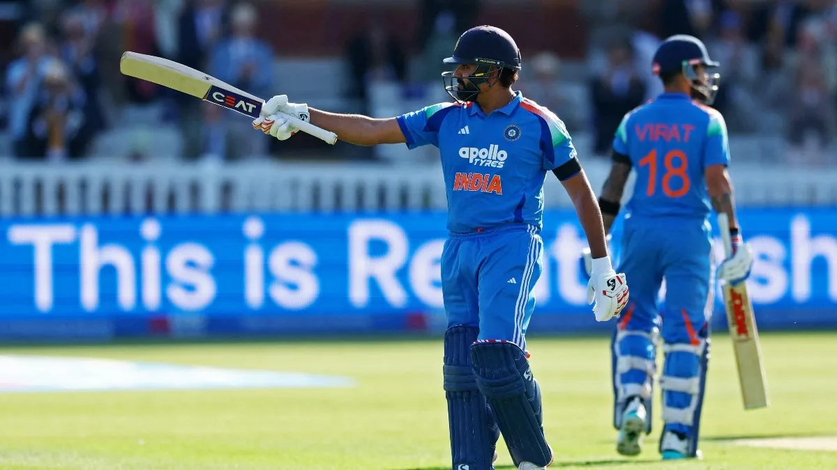 Under-pressure Rohit delivers statement century but India lose